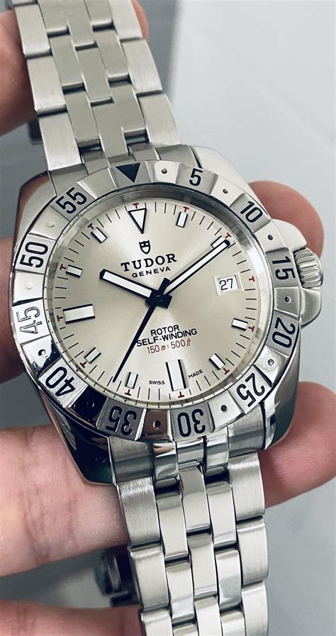 tudor sport date ref 20020|Preowned Tudor Hydronaut II Sport Date in White Dial Ref: 20020.